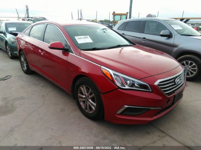 HYUNDAI SONATA 2017 5npe24af2hh442237