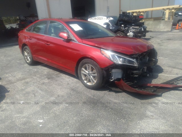 HYUNDAI SONATA 2017 5npe24af2hh508334