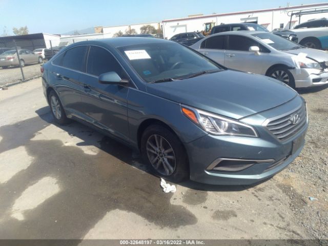 HYUNDAI SONATA 2017 5npe24af2hh530317