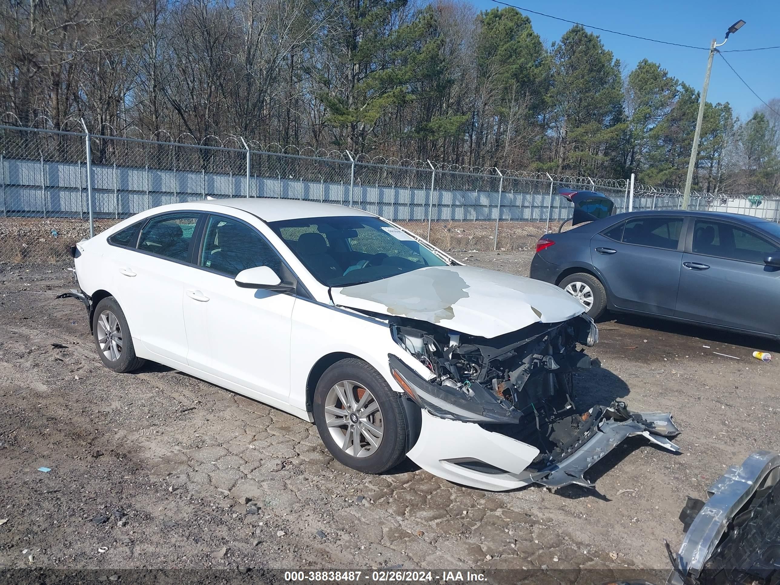 HYUNDAI SONATA 2017 5npe24af2hh535422