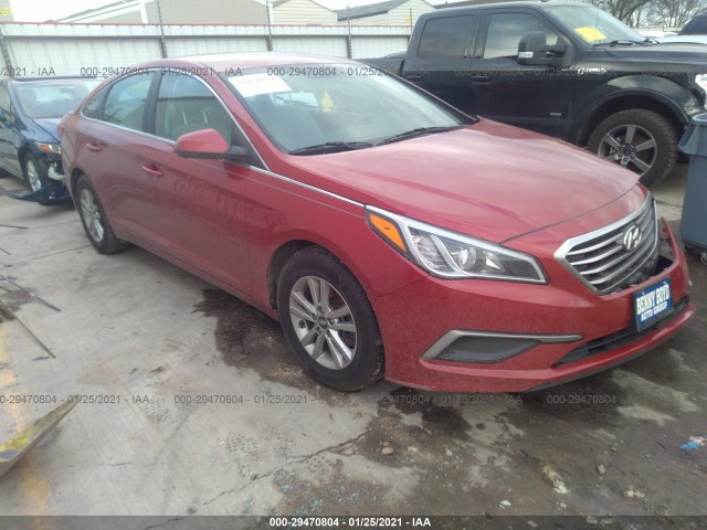 HYUNDAI SONATA 2017 5npe24af2hh536974