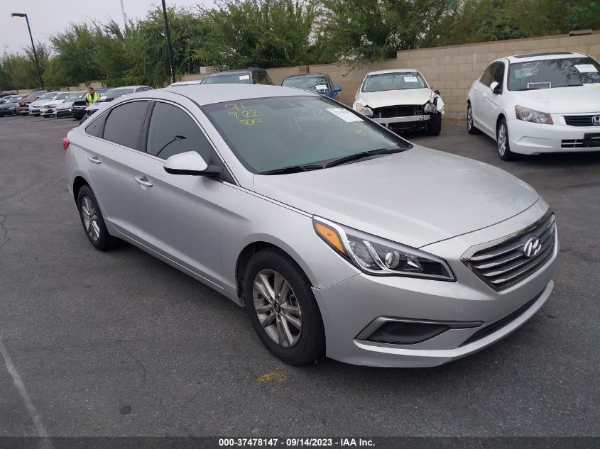 HYUNDAI SONATA 2017 5npe24af2hh588816