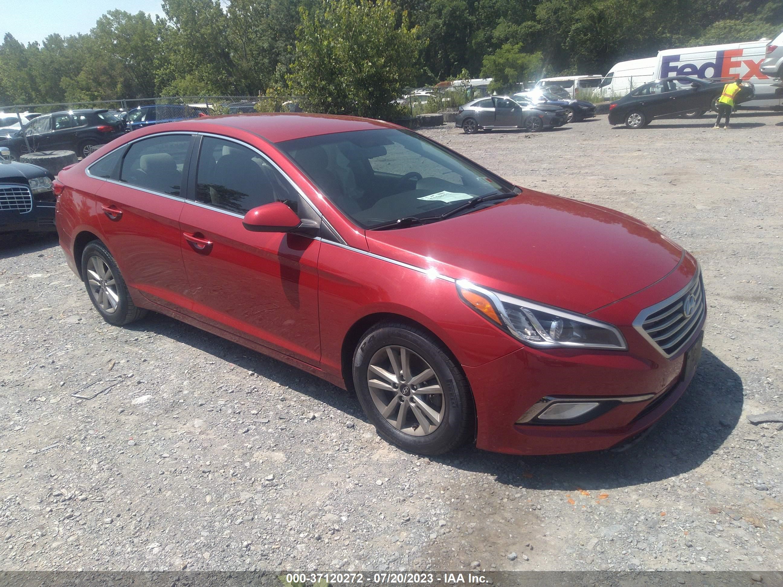 HYUNDAI SONATA 2017 5npe24af2hh594406