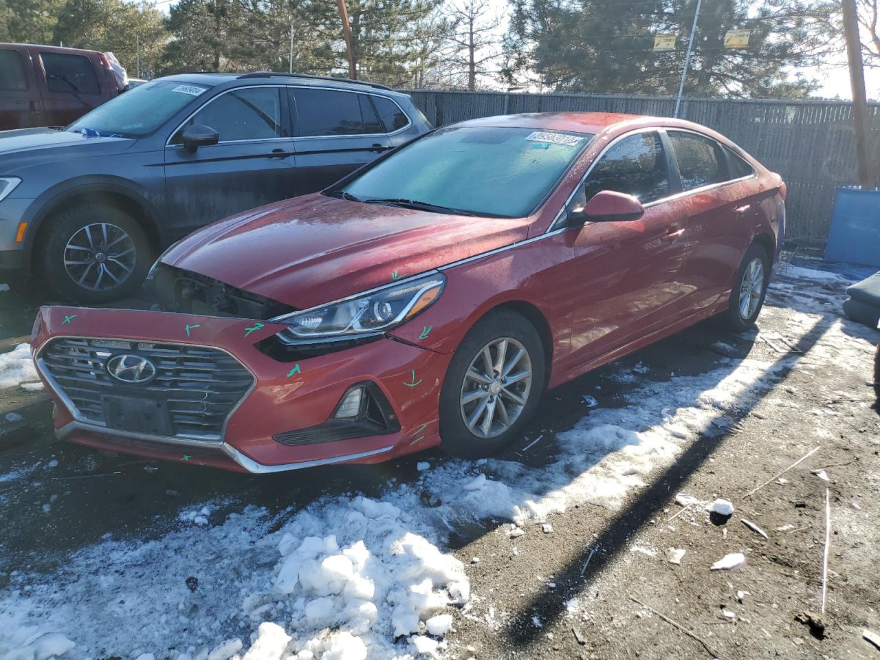 HYUNDAI SONATA 2018 5npe24af2jh599806