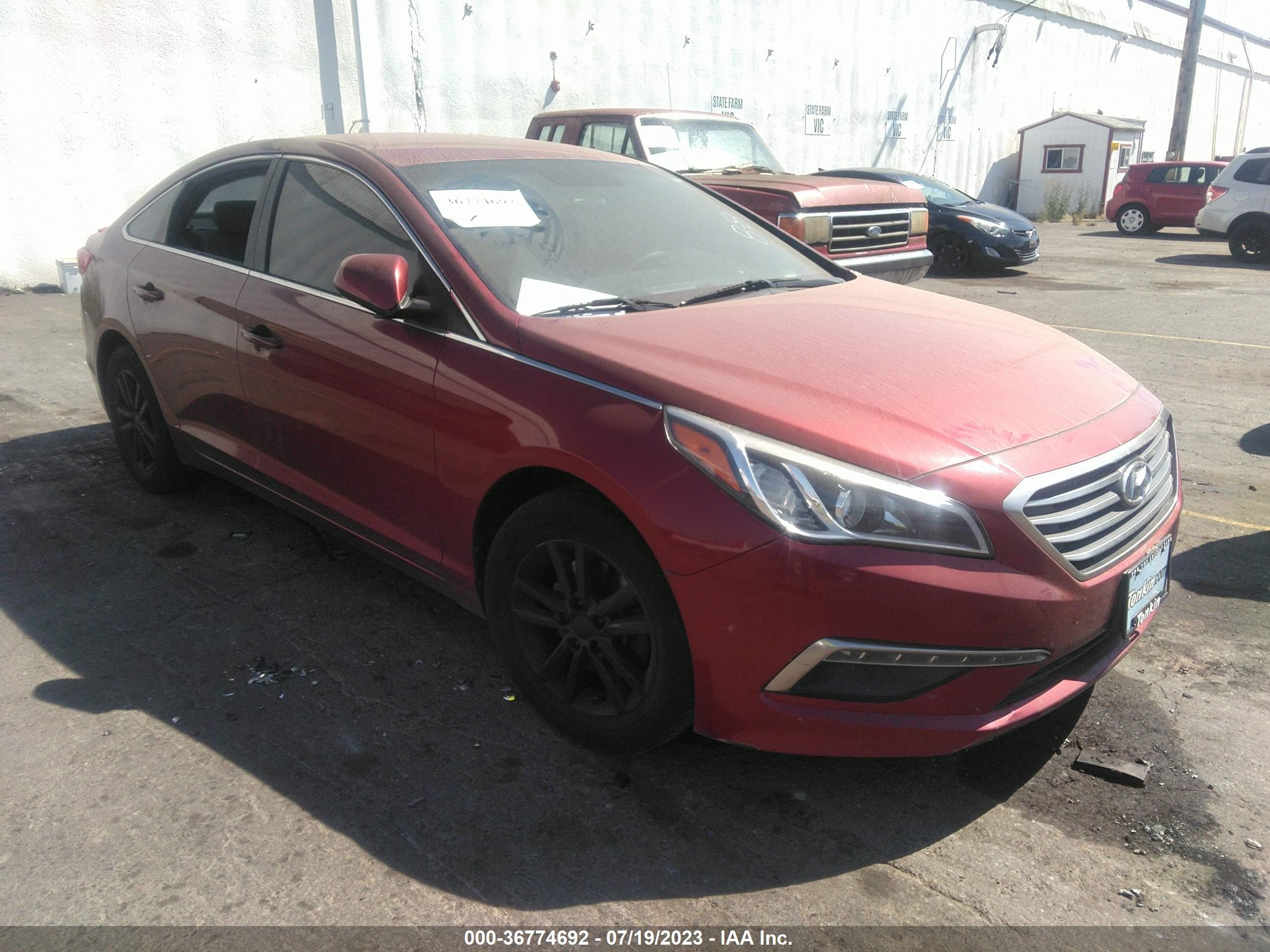 HYUNDAI SONATA 2015 5npe24af3fh004596