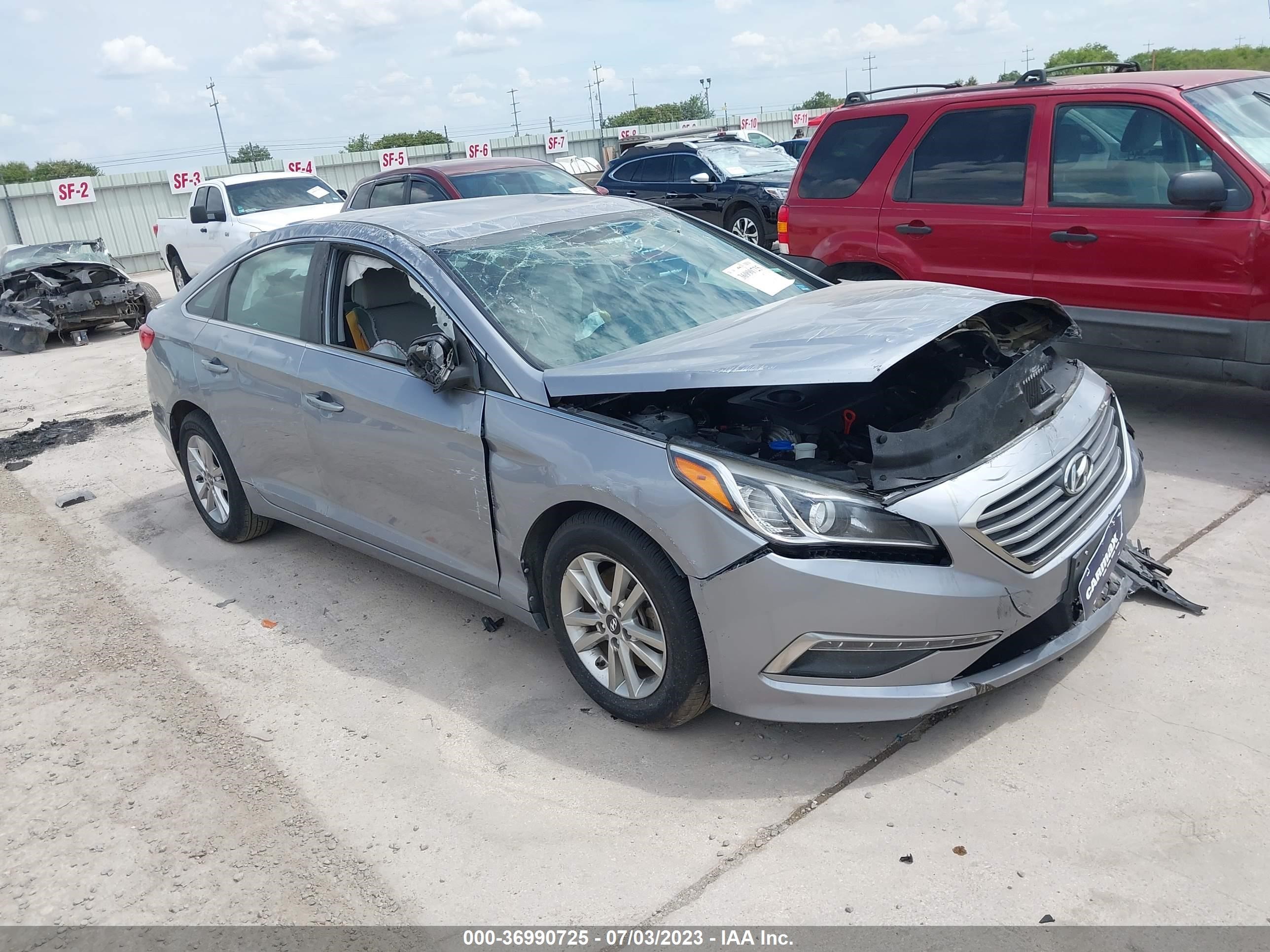 HYUNDAI SONATA 2015 5npe24af3fh131929