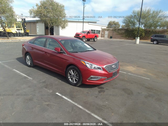 HYUNDAI SONATA 2015 5npe24af3fh155616