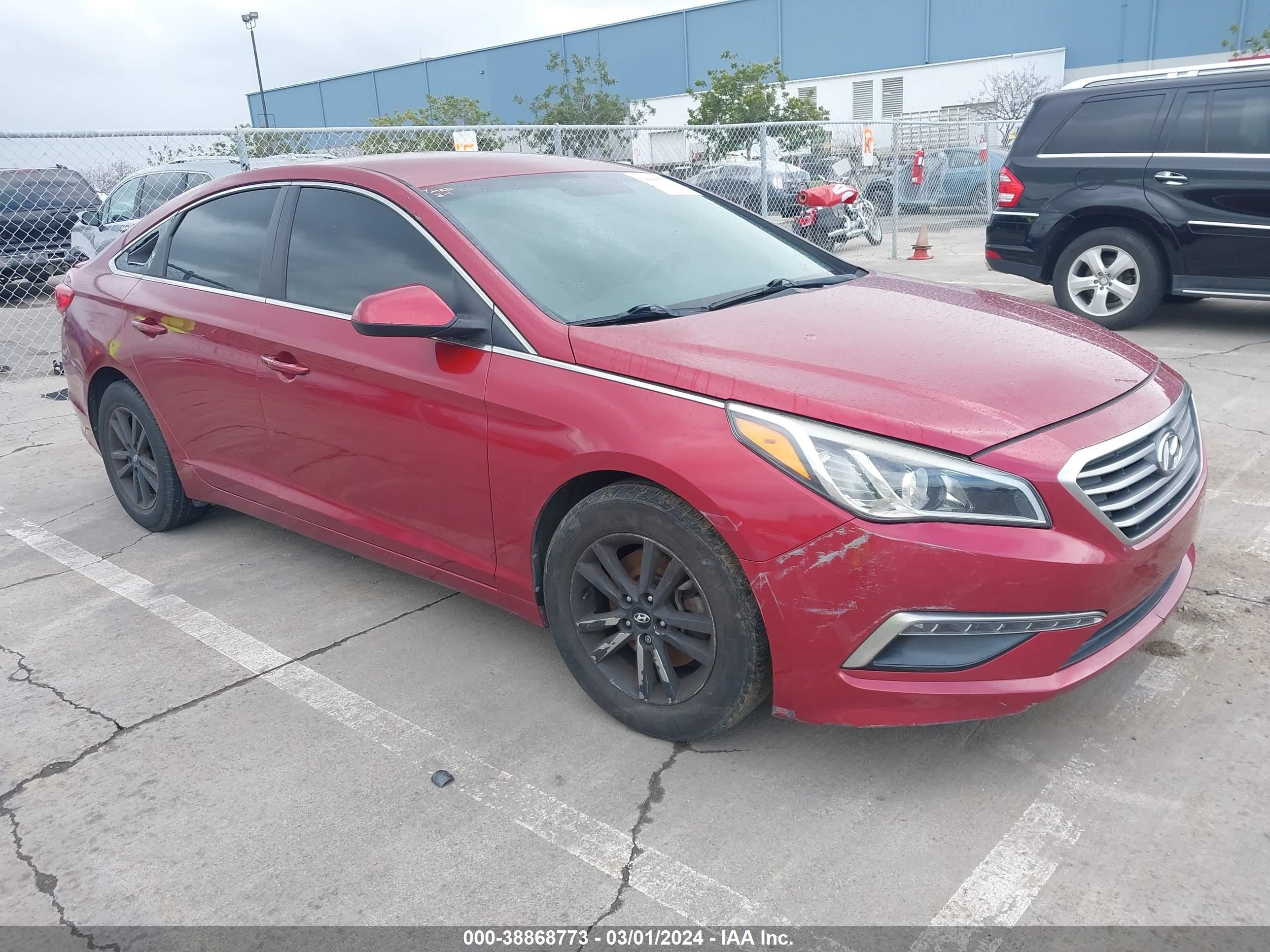 HYUNDAI SONATA 2015 5npe24af3fh256350