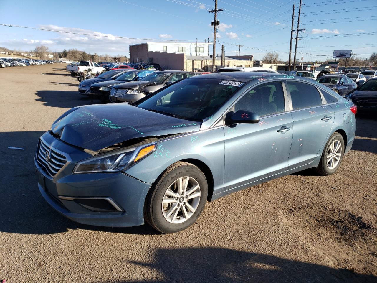 HYUNDAI SONATA 2016 5npe24af3gh263297