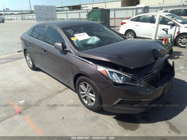 HYUNDAI SONATA 2016 5npe24af3gh289866