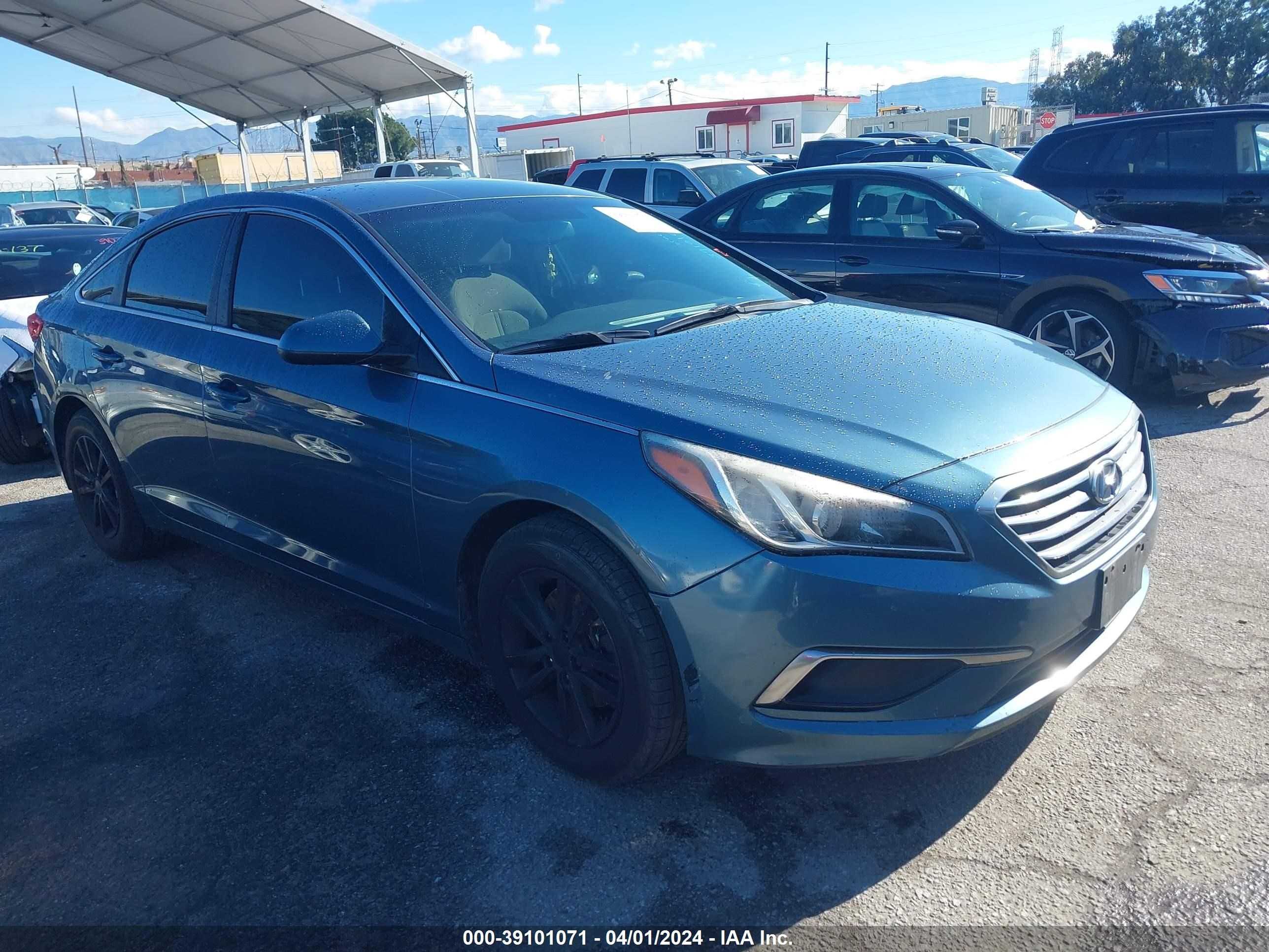 HYUNDAI SONATA 2016 5npe24af3gh321182