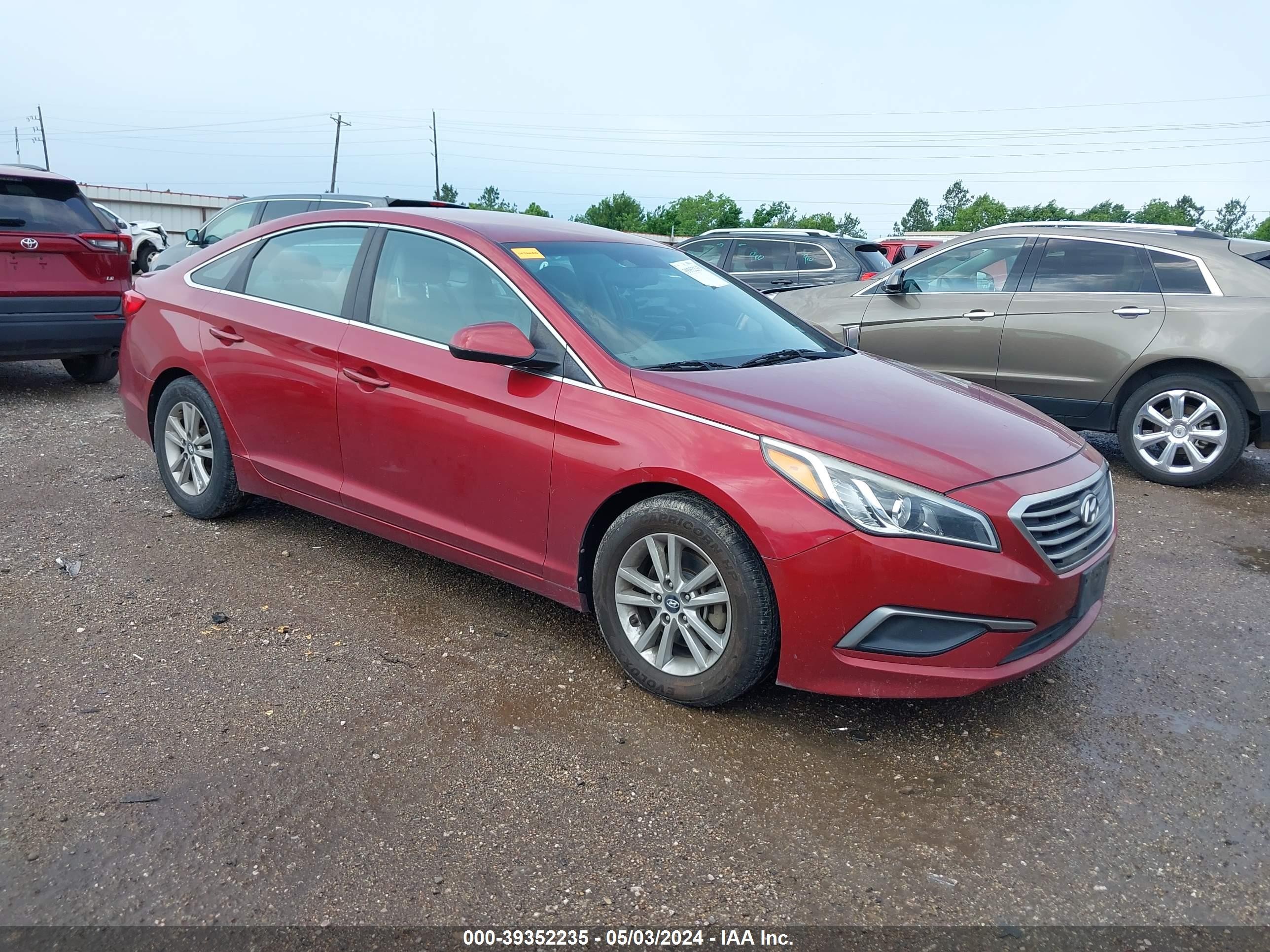 HYUNDAI SONATA 2016 5npe24af3gh322350