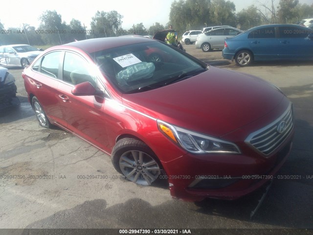 HYUNDAI SONATA 2016 5npe24af3gh342372