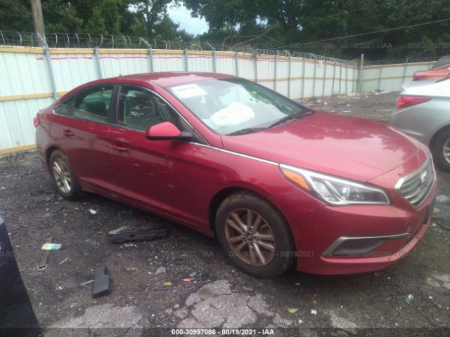 HYUNDAI SONATA 2016 5npe24af3gh350570