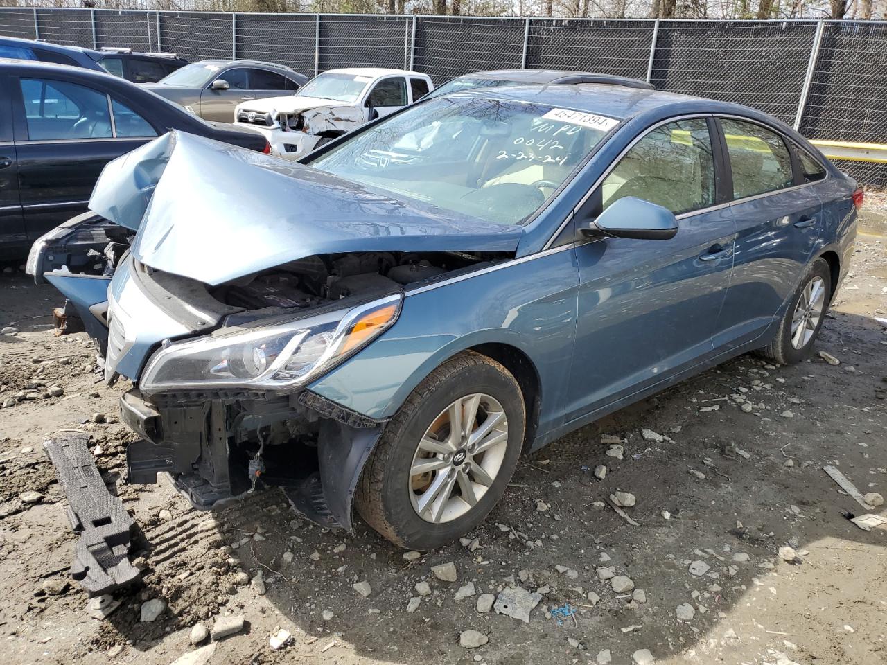 HYUNDAI SONATA 2016 5npe24af3gh359012