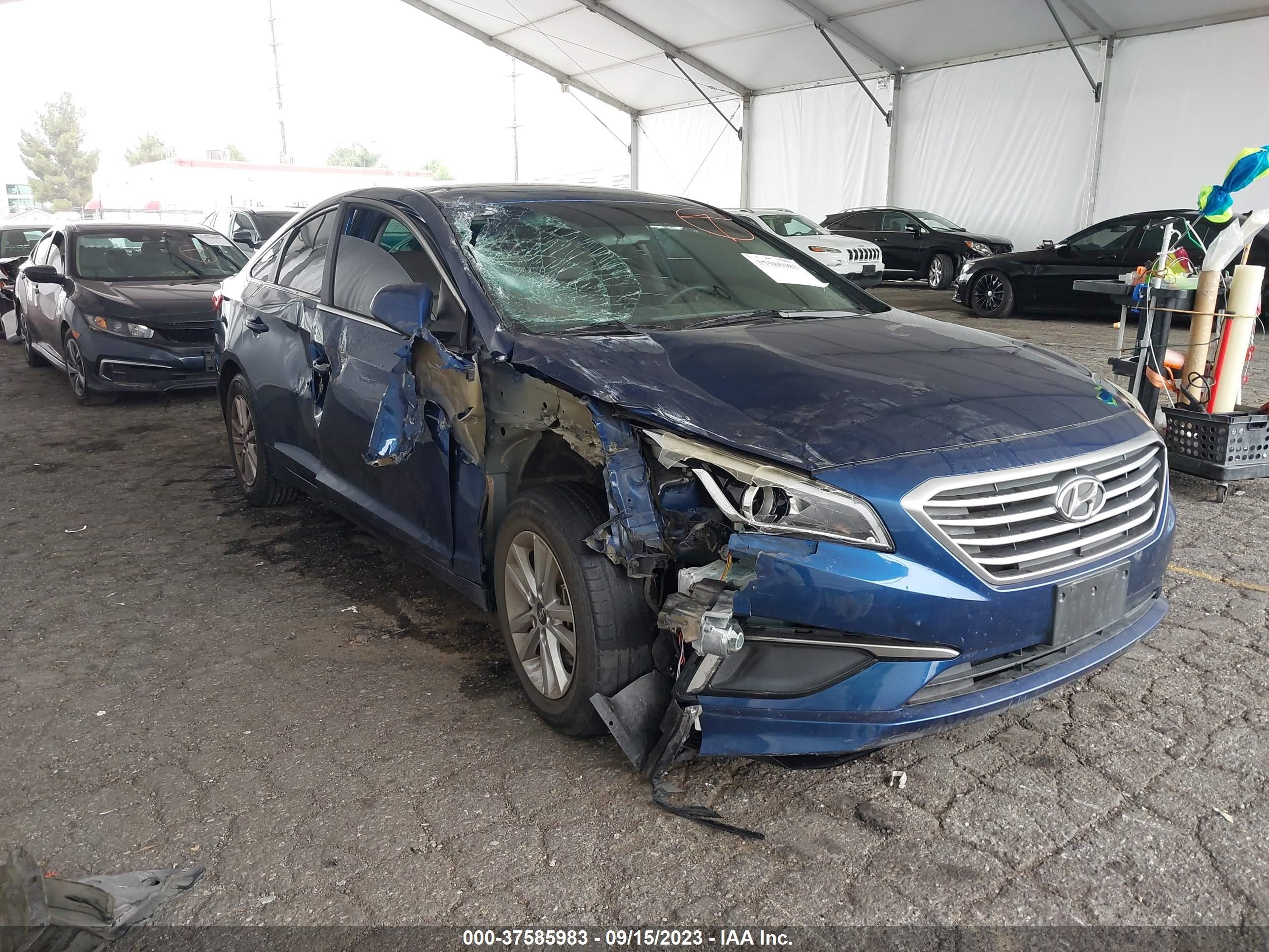 HYUNDAI SONATA 2016 5npe24af3gh367157