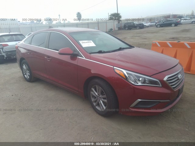 HYUNDAI SONATA 2016 5npe24af3gh375274