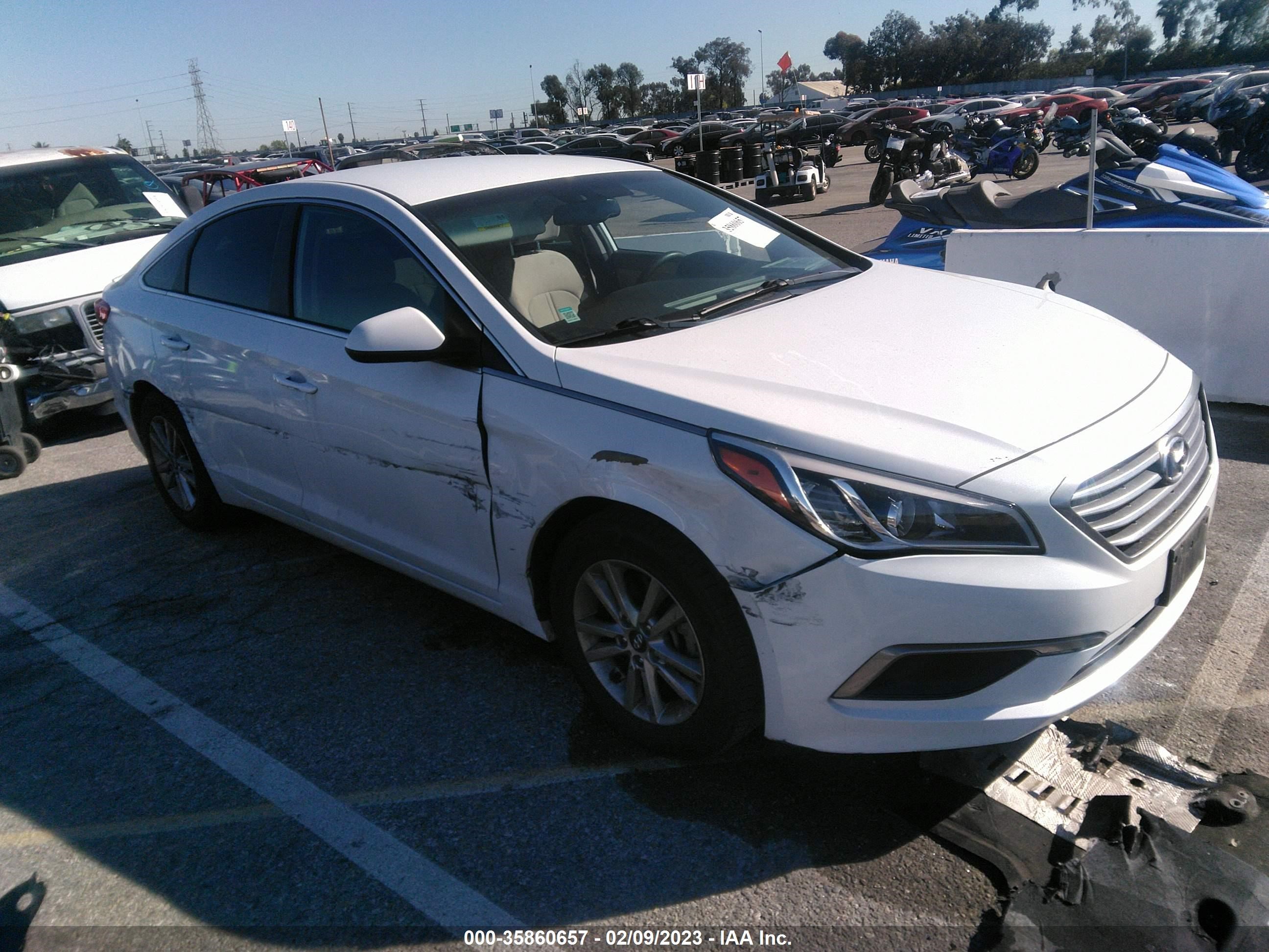 HYUNDAI SONATA 2016 5npe24af3gh379647