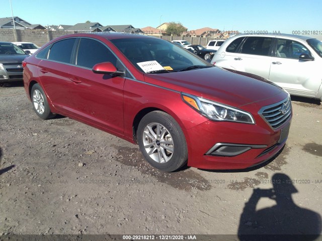 HYUNDAI SONATA 2016 5npe24af3gh391054