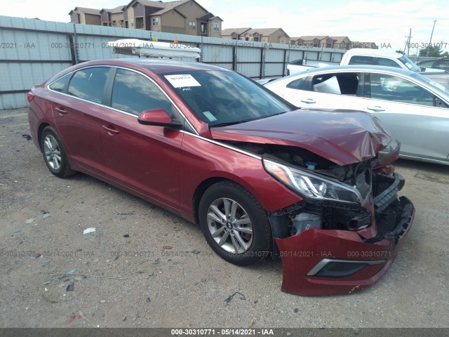 HYUNDAI SONATA 2016 5npe24af3gh398408