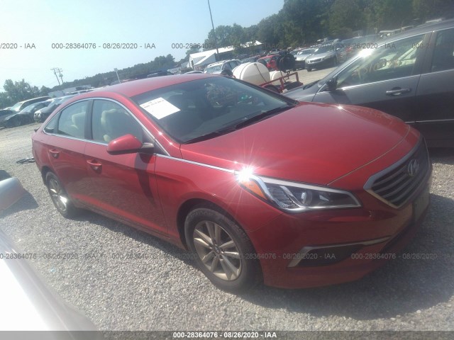 HYUNDAI SONATA 2017 5npe24af3hh439587