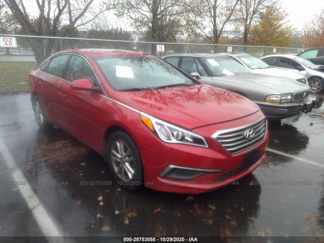 HYUNDAI SONATA 2017 5npe24af3hh442280