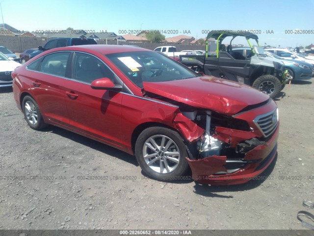 HYUNDAI SONATA 2017 5npe24af3hh448886