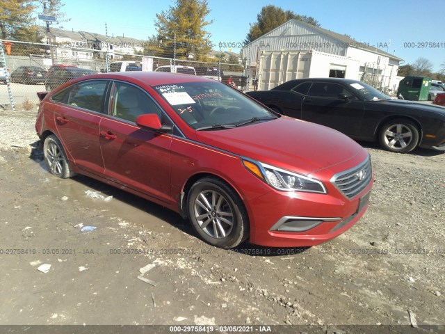 HYUNDAI SONATA 2017 5npe24af3hh456485