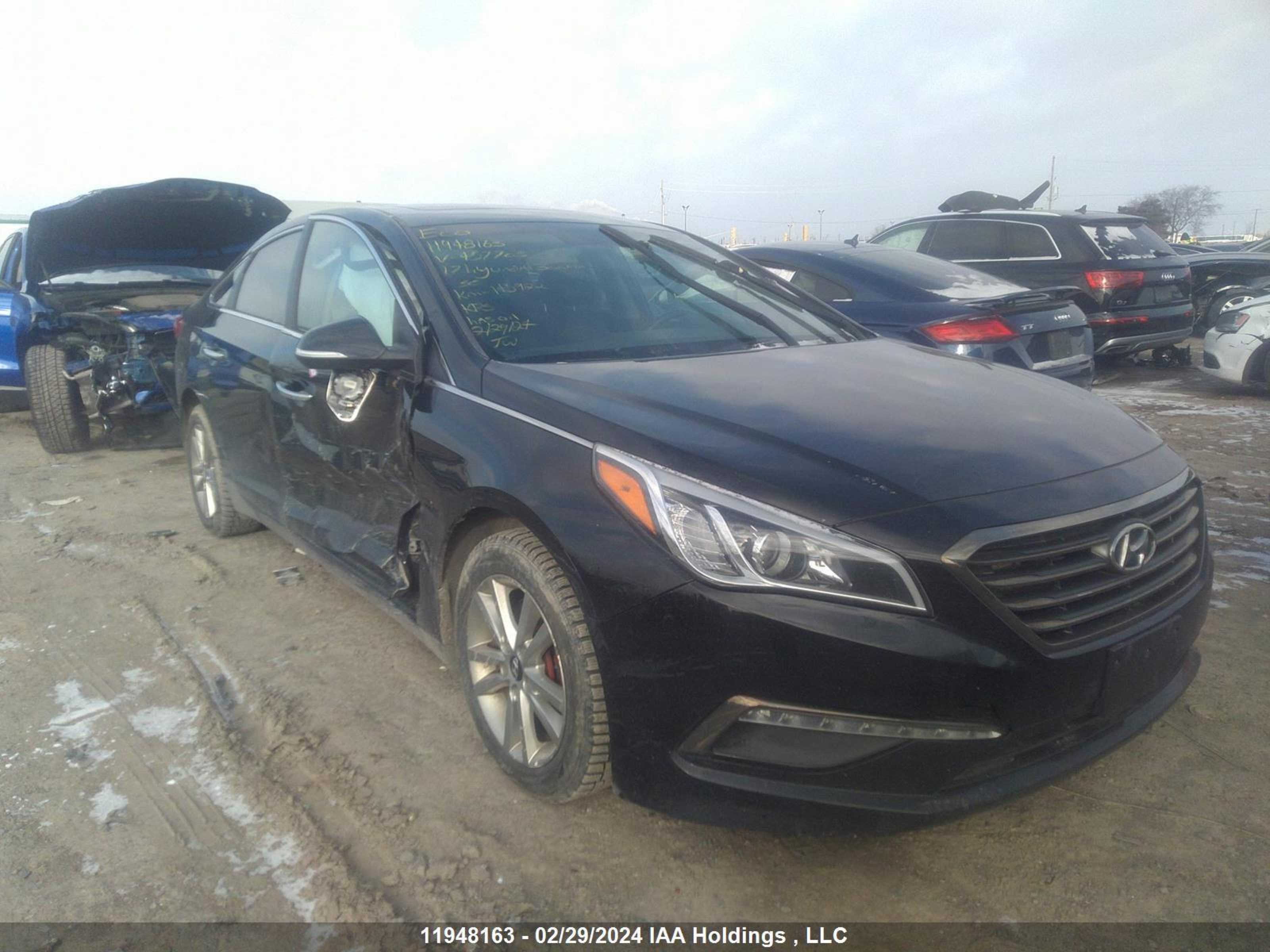 HYUNDAI SONATA 2017 5npe24af3hh457703