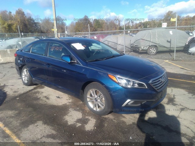 HYUNDAI SONATA 2017 5npe24af3hh467681