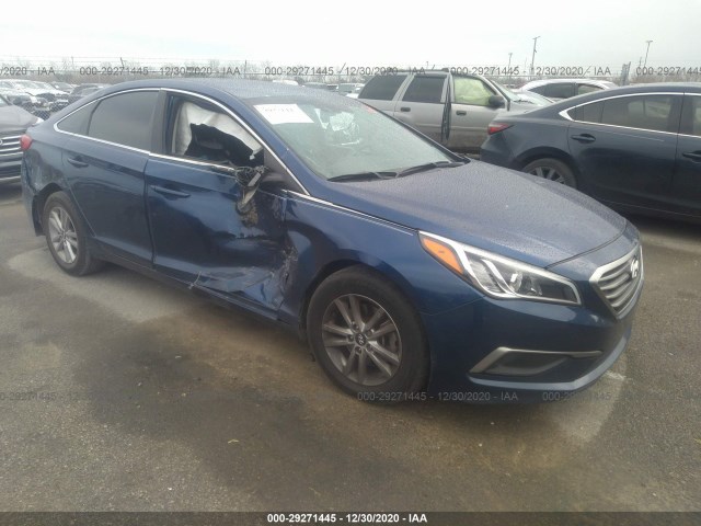 HYUNDAI SONATA 2017 5npe24af3hh469513