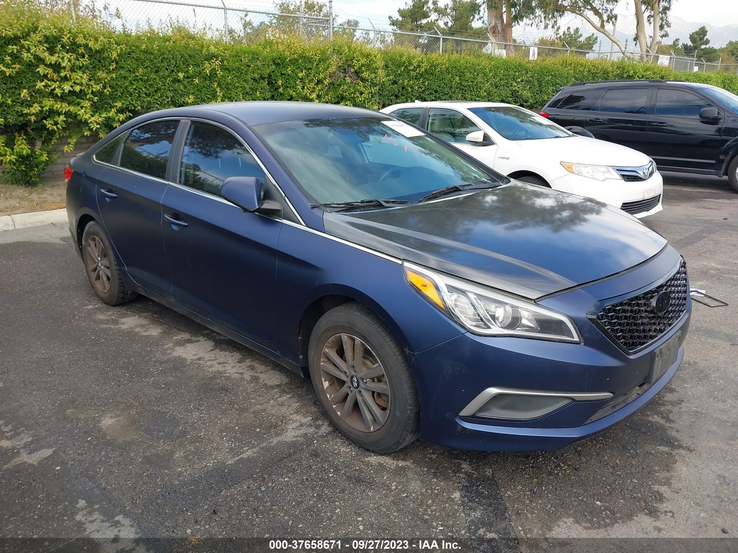 HYUNDAI SONATA 2017 5npe24af3hh469866