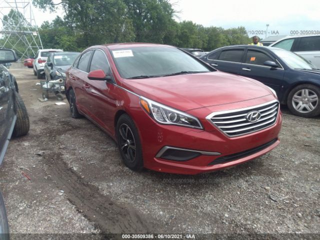 HYUNDAI SONATA 2017 5npe24af3hh544145