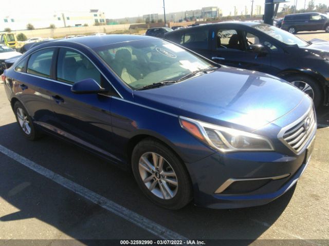 HYUNDAI SONATA 2017 5npe24af3hh564444