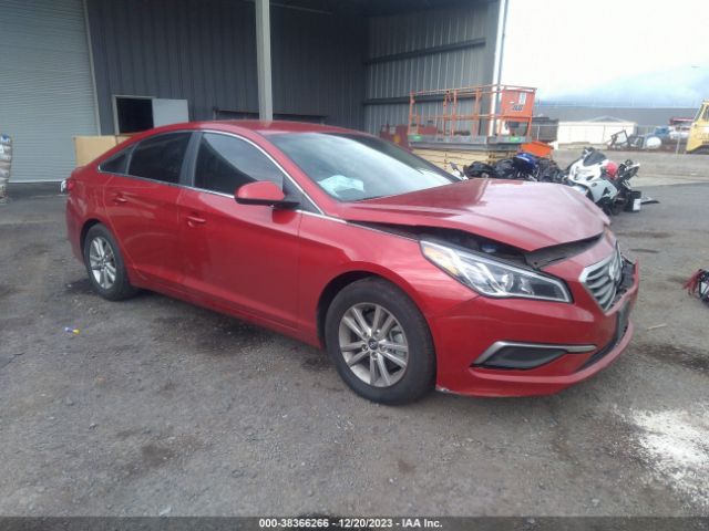 HYUNDAI SONATA 2017 5npe24af3hh570955