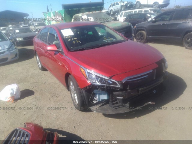 HYUNDAI SONATA 2017 5npe24af3hh582782