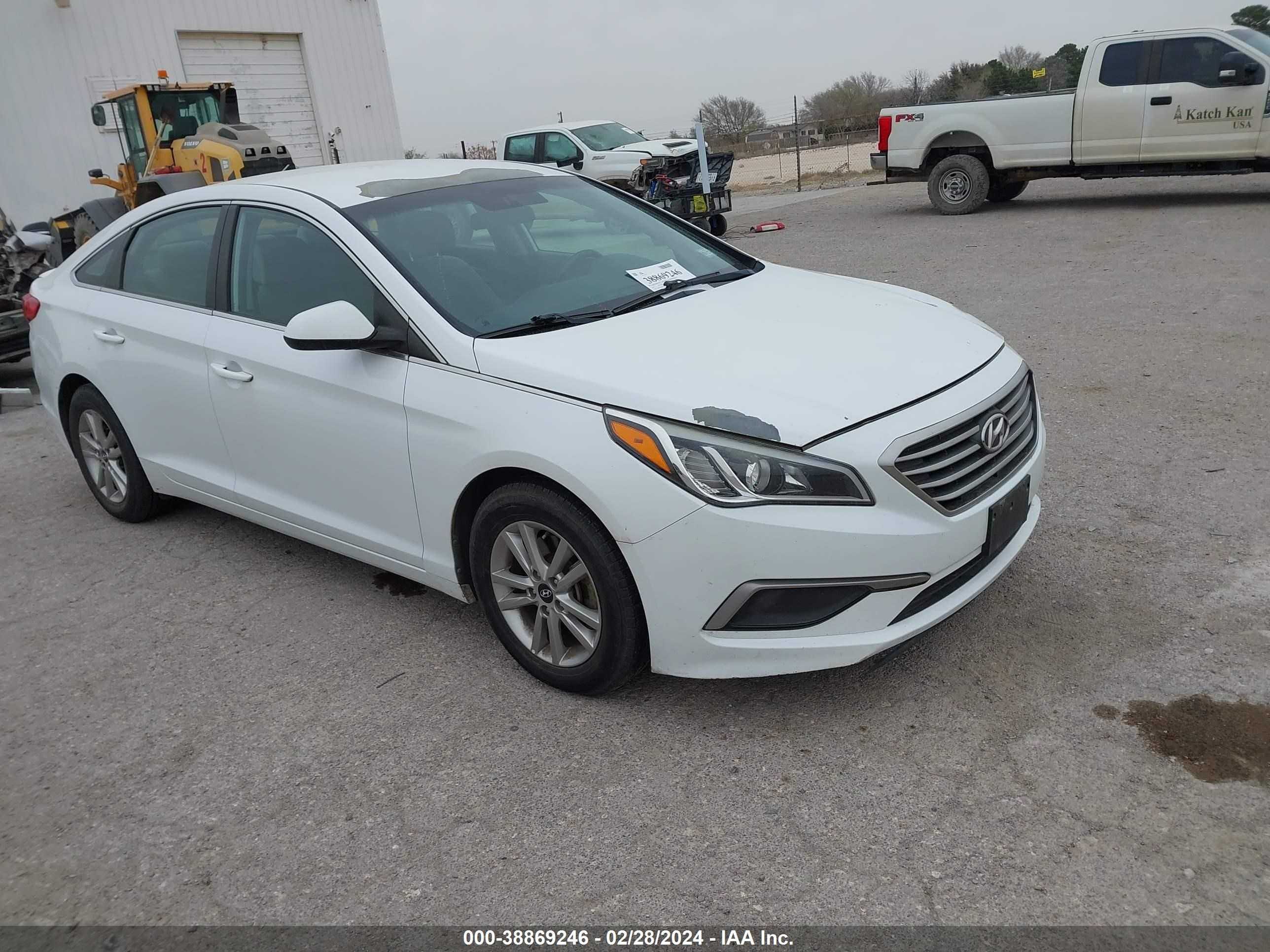 HYUNDAI SONATA 2017 5npe24af3hh585603