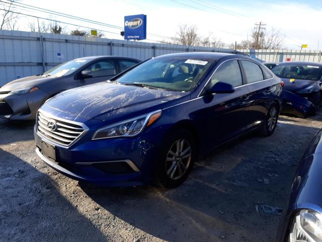 HYUNDAI SONATA SE 2017 5npe24af3hh587206