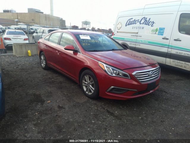 HYUNDAI SONATA 2017 5npe24af3hh588436