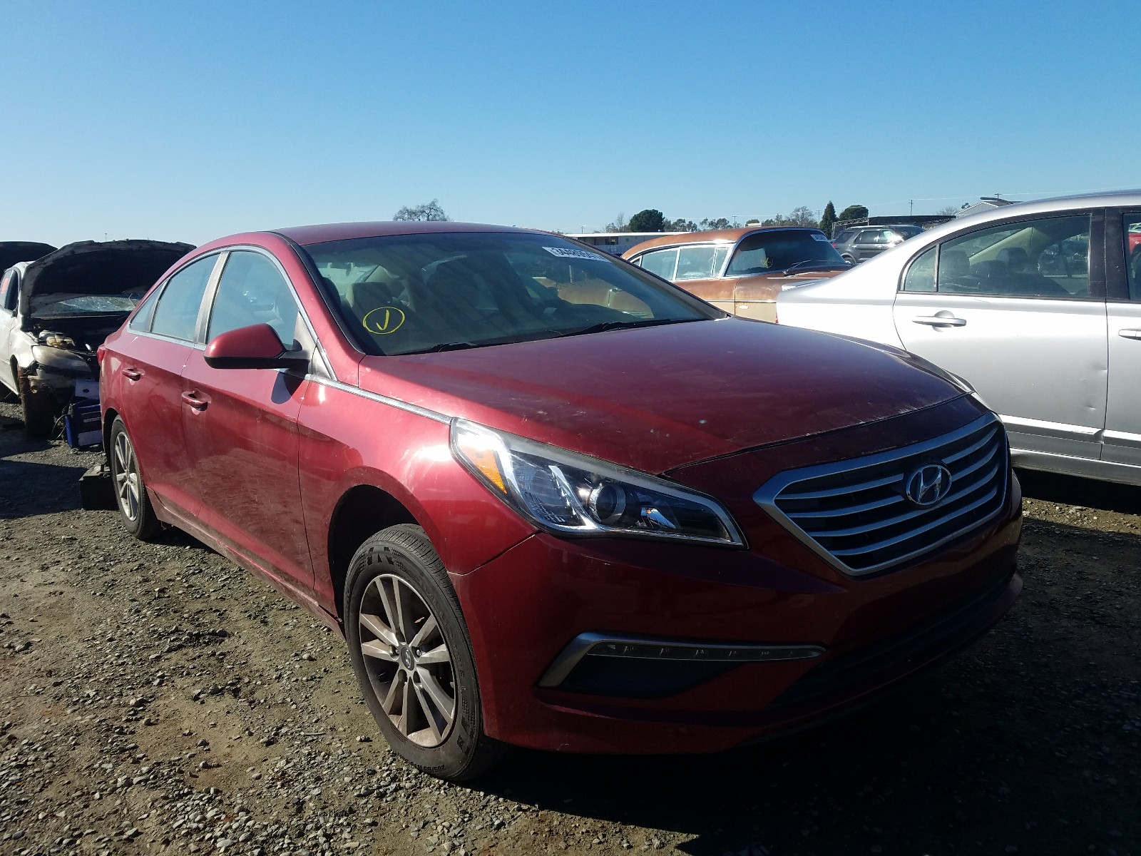 HYUNDAI SONATA SE 2015 5npe24af4fh007412