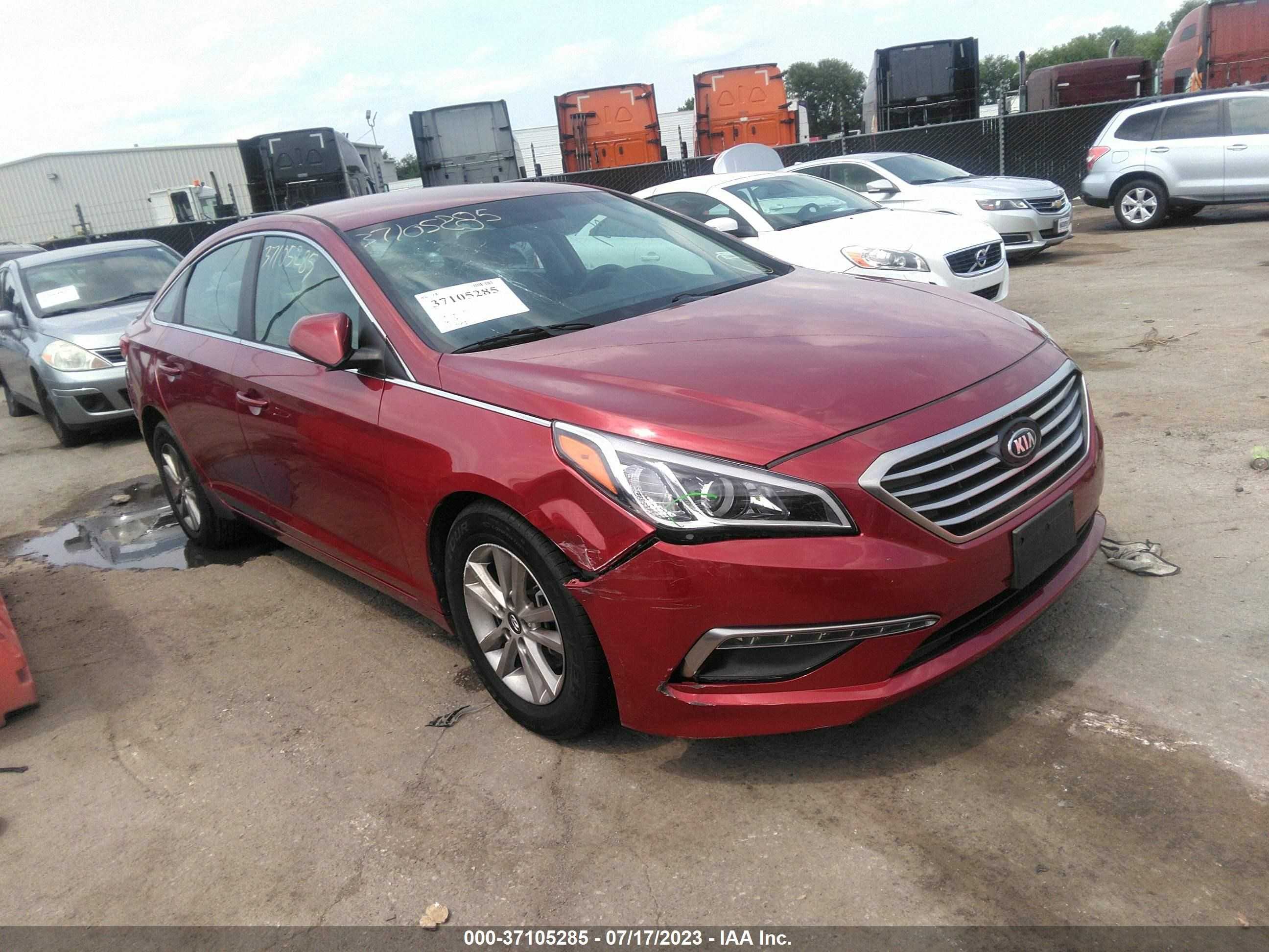 HYUNDAI SONATA 2015 5npe24af4fh017812