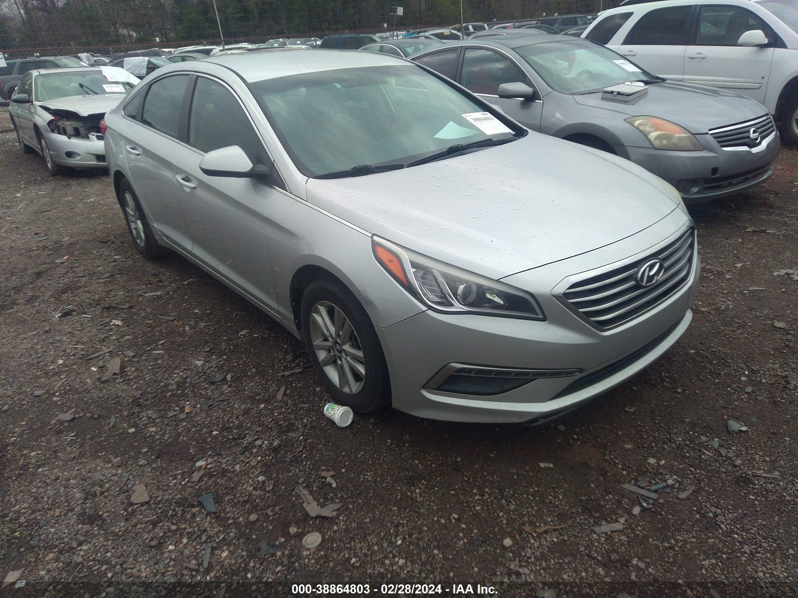 HYUNDAI SONATA 2015 5npe24af4fh041477