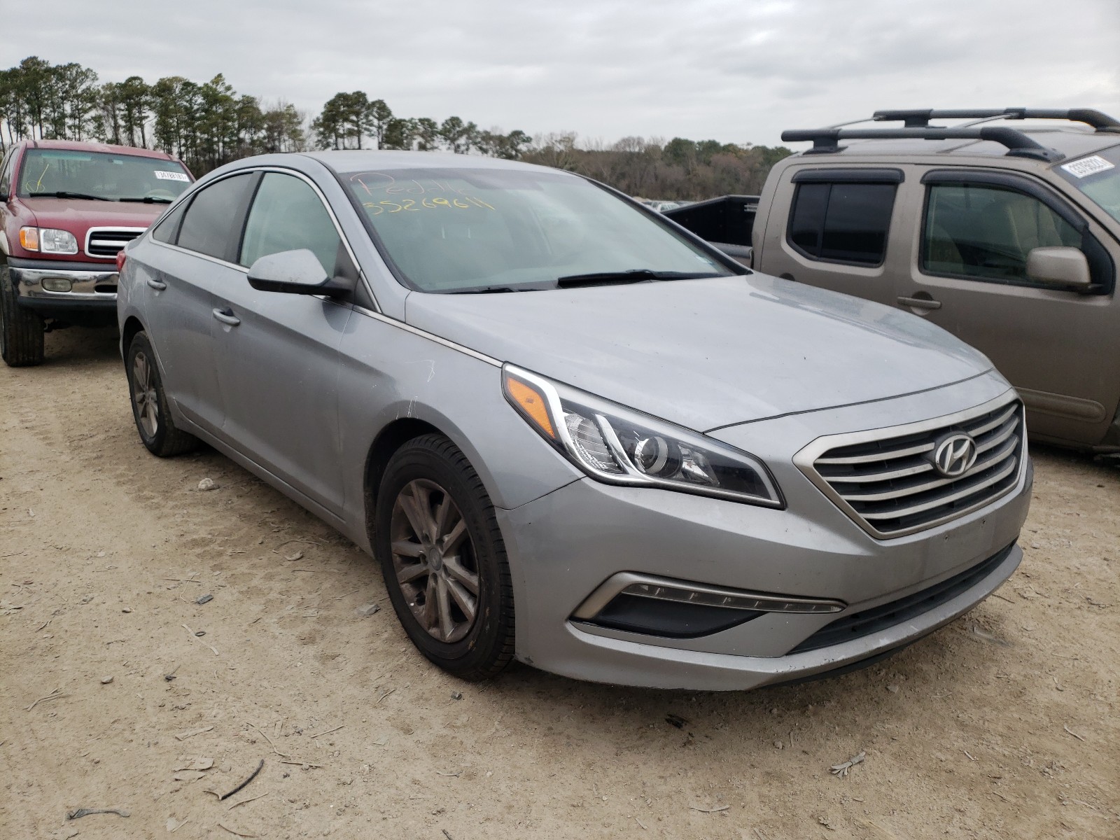 HYUNDAI SONATA SE 2015 5npe24af4fh071255