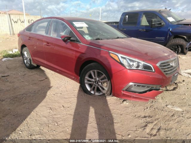 HYUNDAI SONATA 2015 5npe24af4fh113374