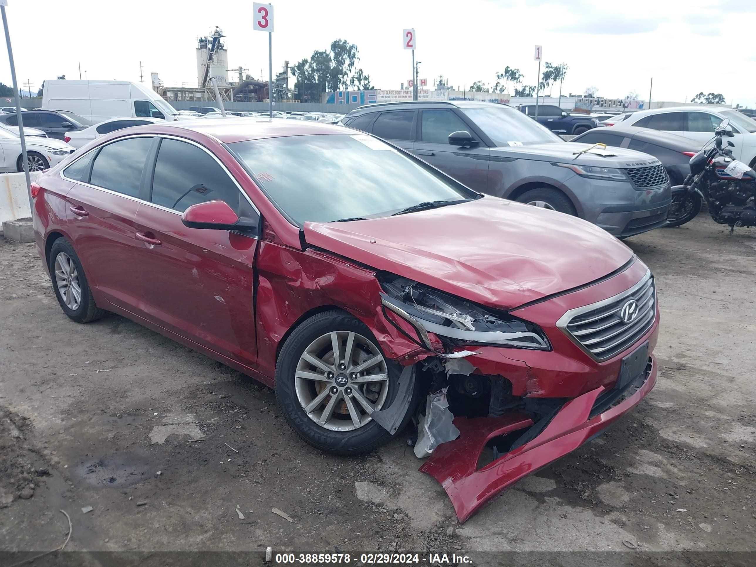 HYUNDAI SONATA 2015 5npe24af4fh118493