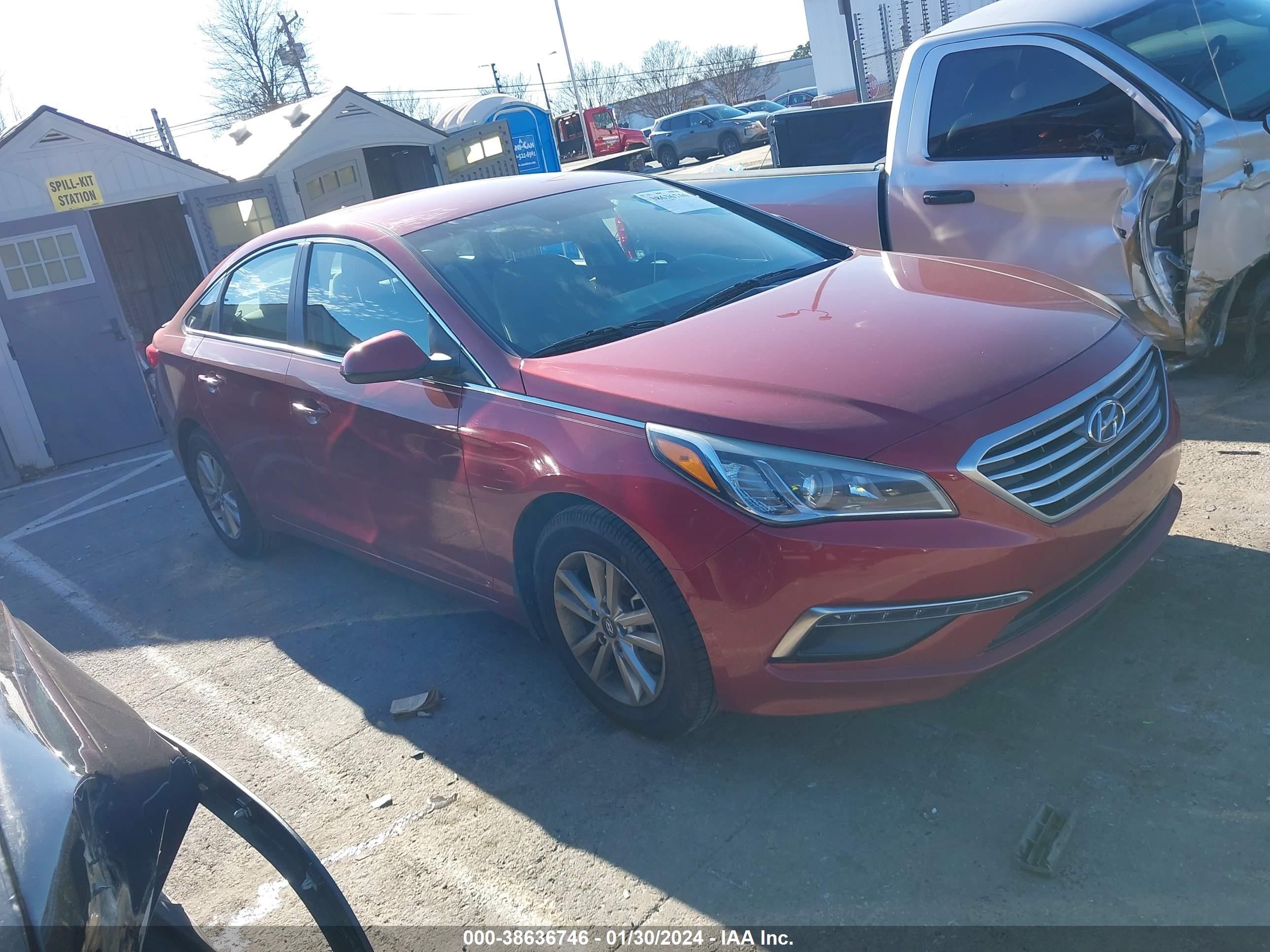 HYUNDAI SONATA 2015 5npe24af4fh186549