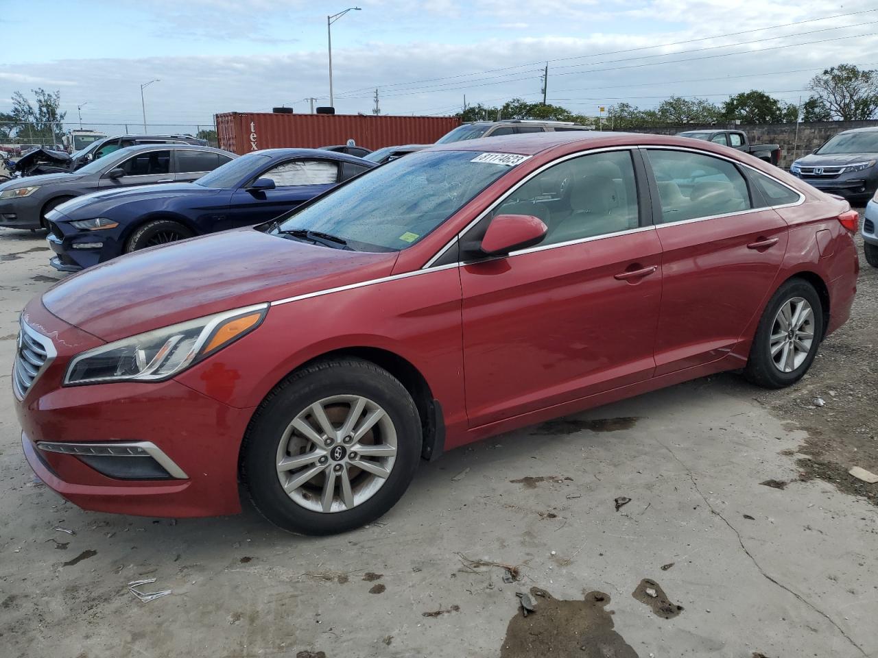 HYUNDAI SONATA 2015 5npe24af4fh195655