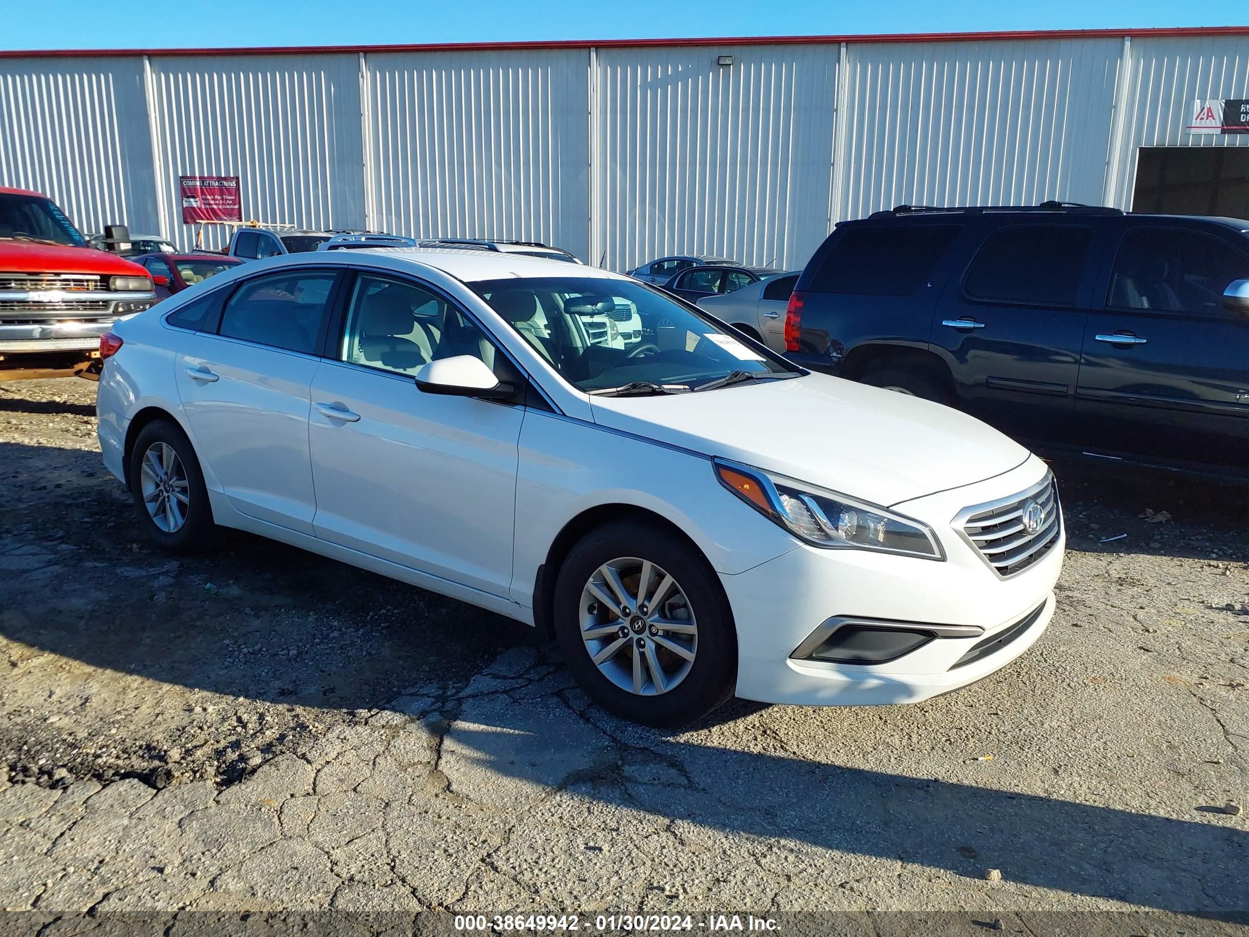 HYUNDAI SONATA 2016 5npe24af4gh289164