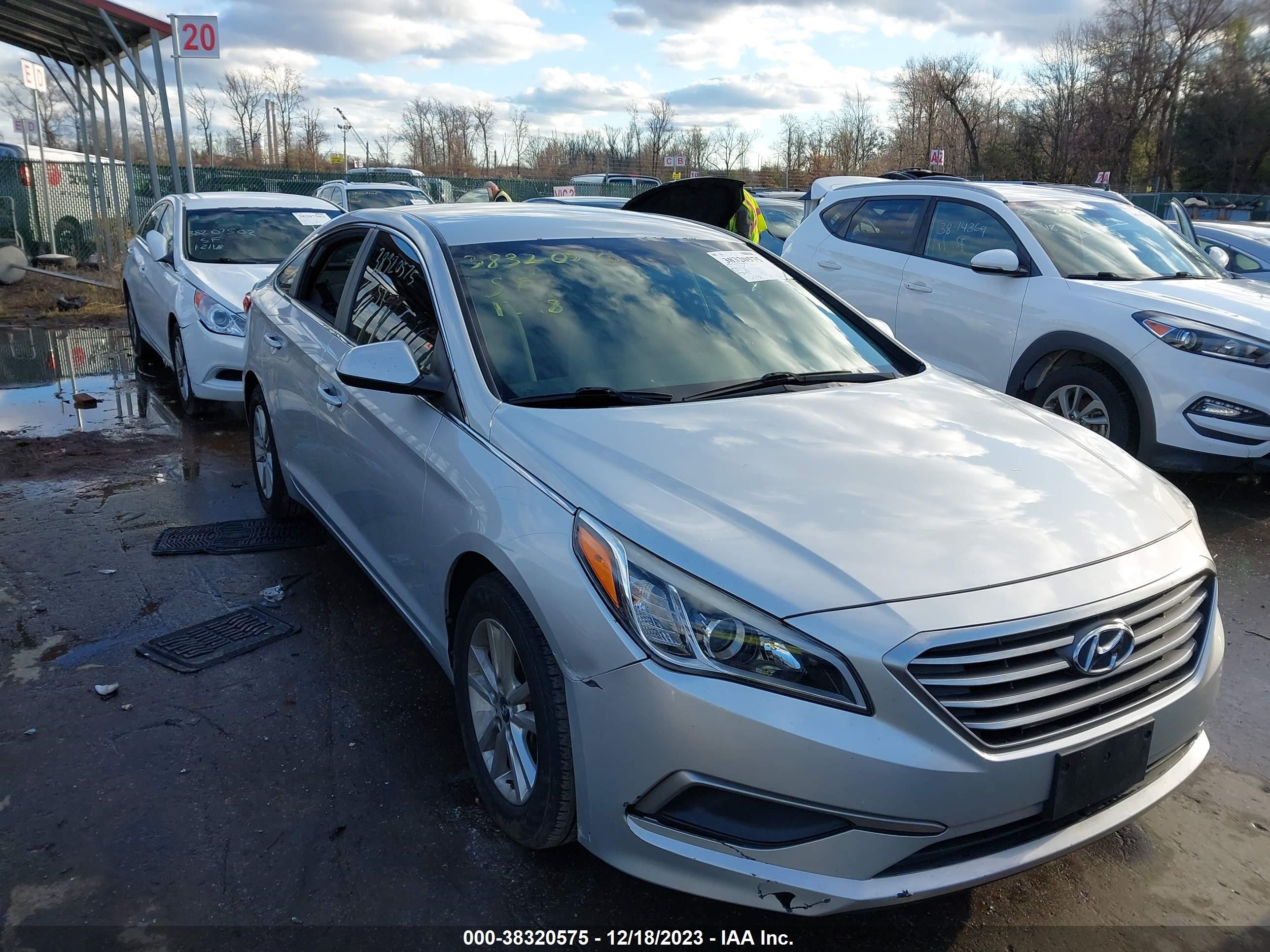 HYUNDAI SONATA 2016 5npe24af4gh289536