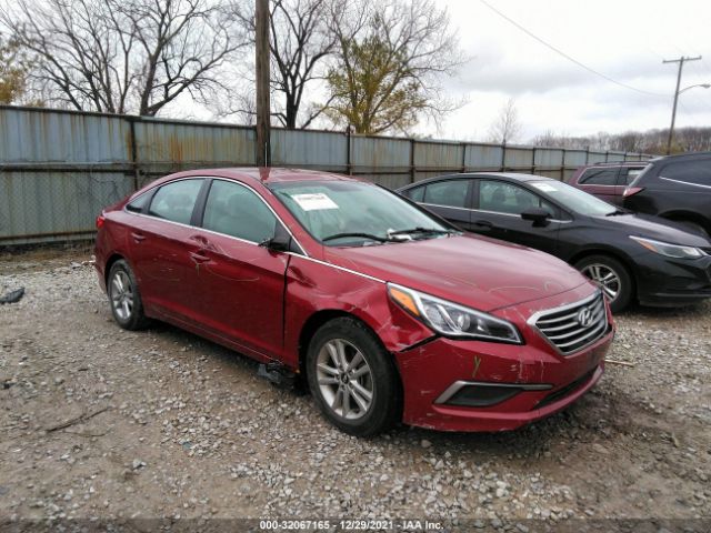 HYUNDAI SONATA 2016 5npe24af4gh289715